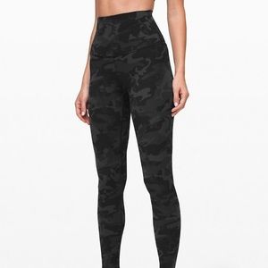 Lululemon Align Super-High Rise Pant 28” Camo